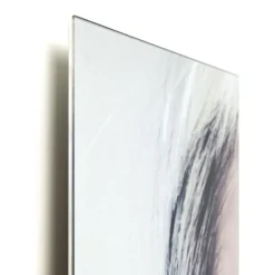 Tableau En Verre Metallic Girlie 120X120Cm