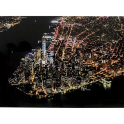 Tableau En Verre Midnight City 180X120Cm