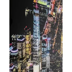 Tableau En Verre Midnight City 180X120Cm