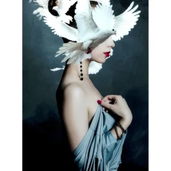 Tableau En Verre Mother Of Doves 80X120Cm