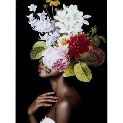 Tableau En Verre Ms. Bouquet 80X120Cm