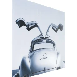 Tableau En Verre Oldtimer Back 160X120Cm