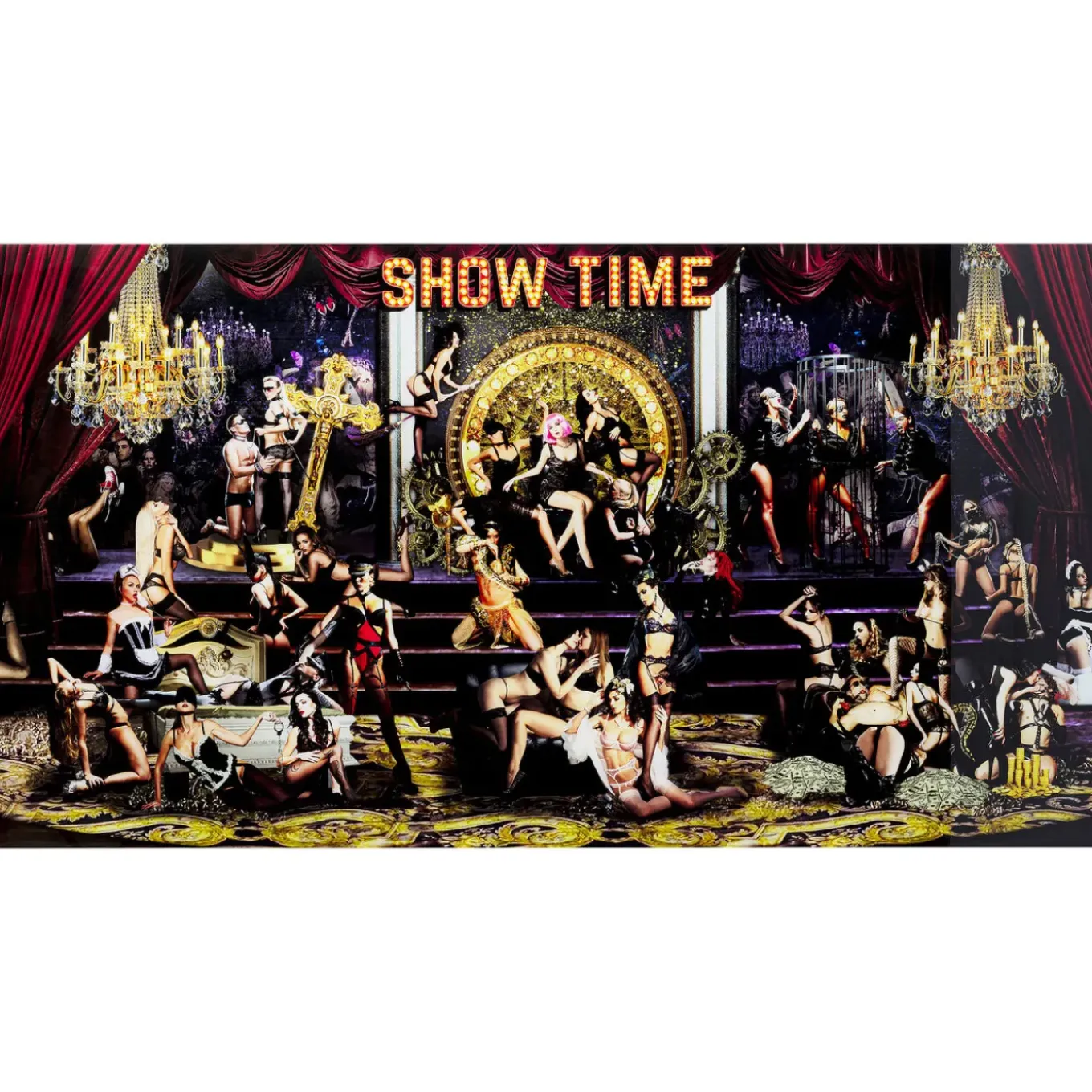 Tableau En Verre Showtime 180X90Cm