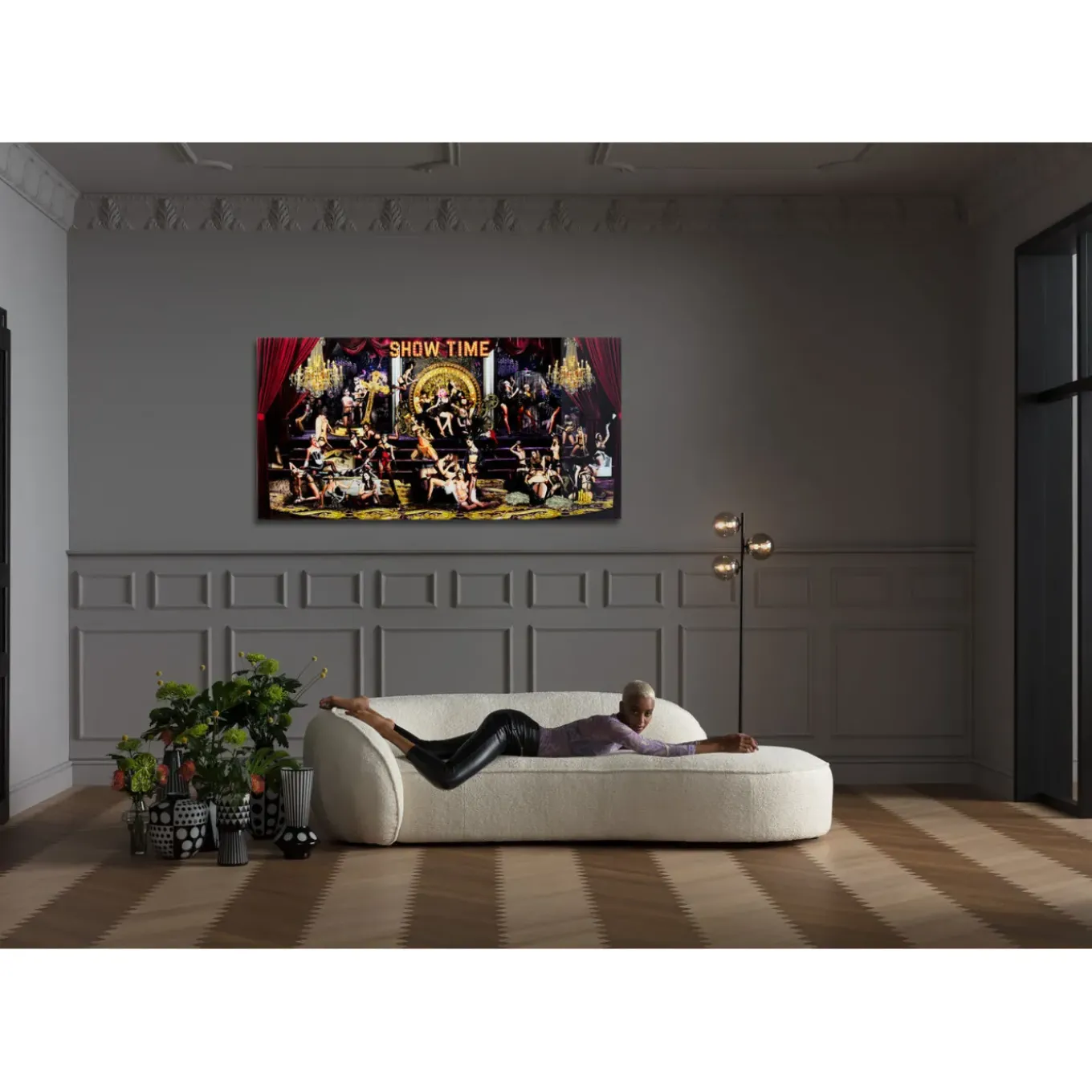 Tableau En Verre Showtime 180X90Cm