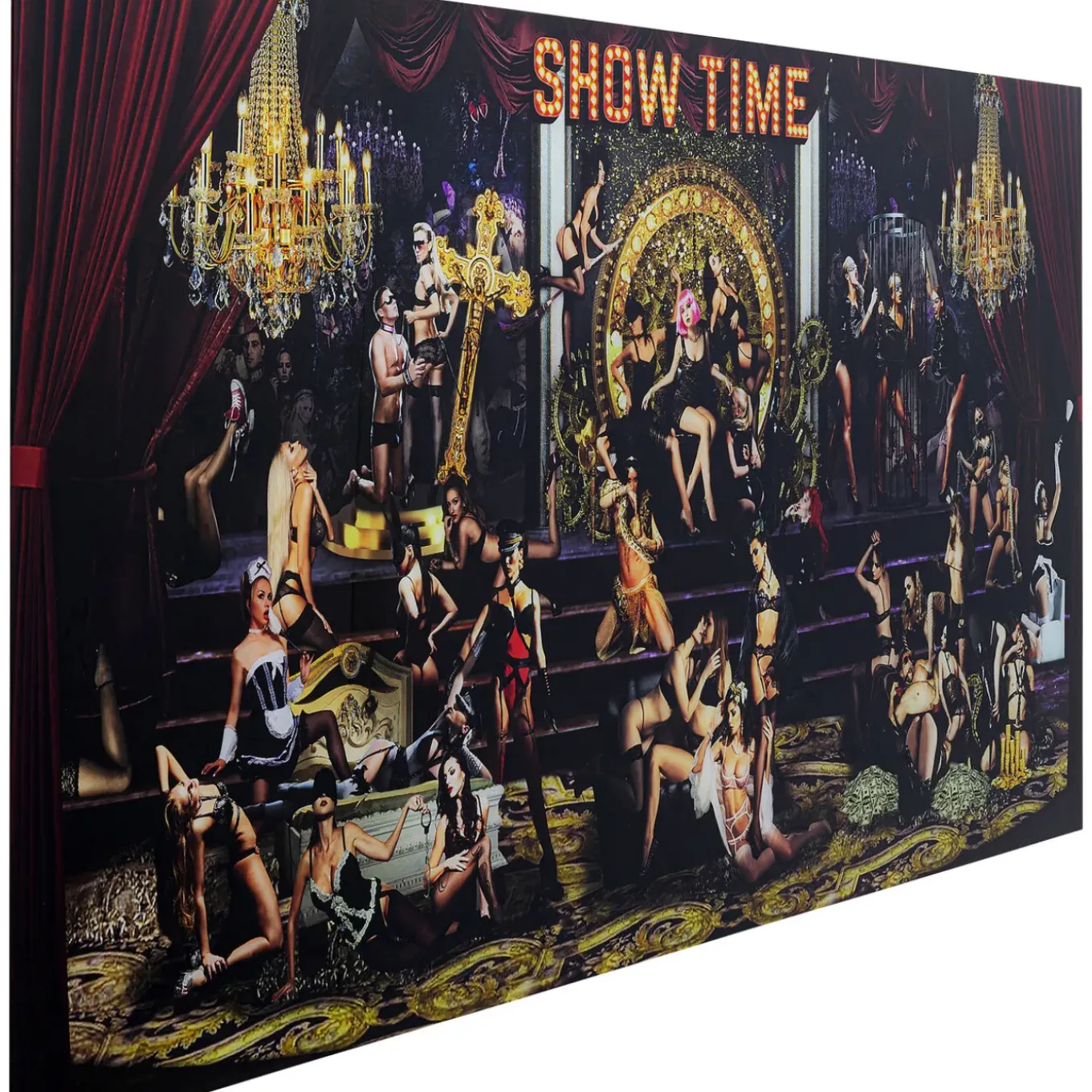 Tableau En Verre Showtime 180X90Cm