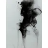 Tableau En Verre Smokey Face 100X150Cm