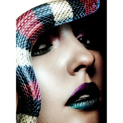 Tableau En Verre Snake Girl 80X120Cm