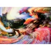 Tableau En Verre Space Galaxy 150X100Cm