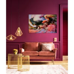 Tableau En Verre Space Galaxy 150X100Cm