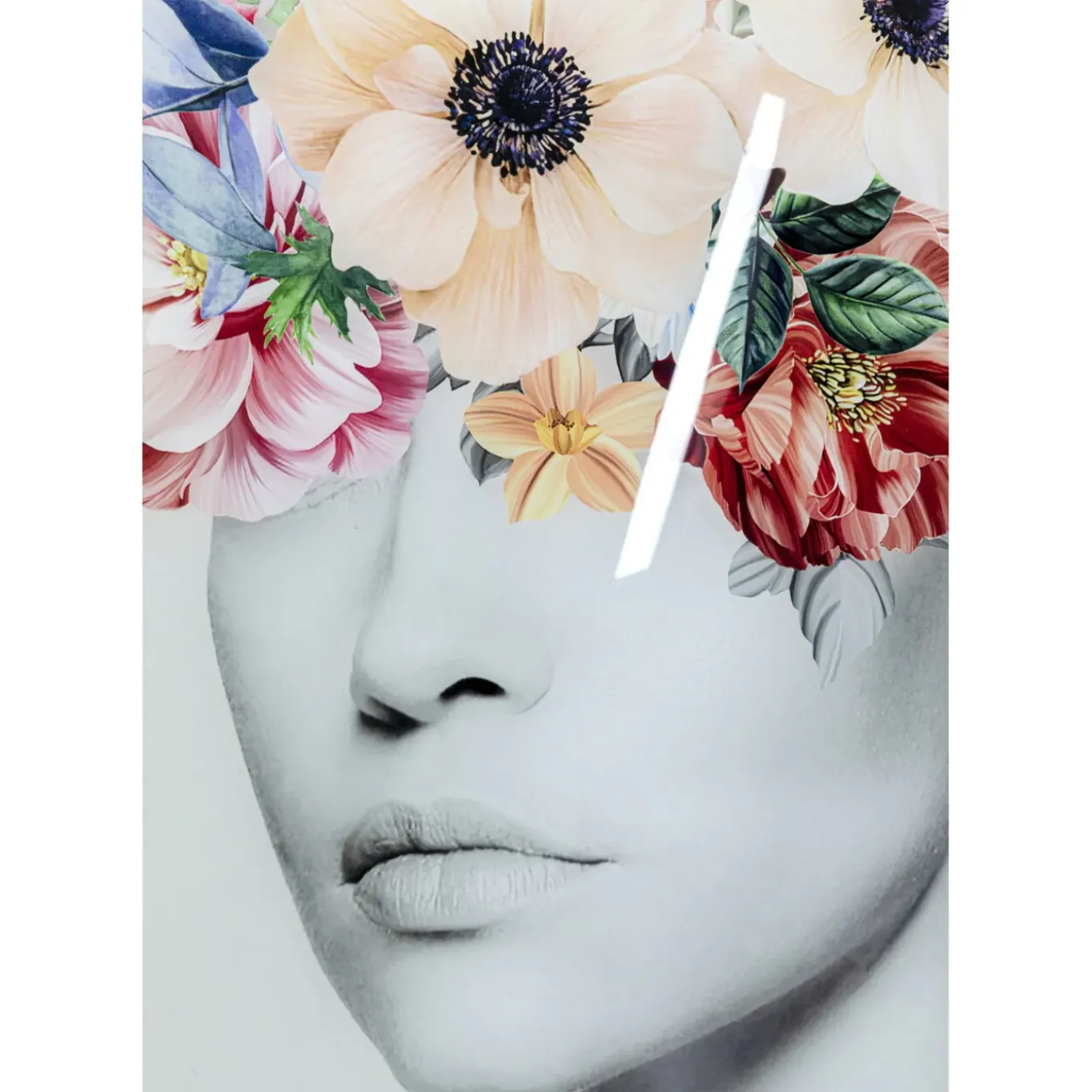 Tableau En Verre Spring Hair 80X120Cm