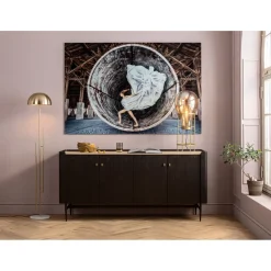 Tableau En Verre Time Traveller 180X120Cm