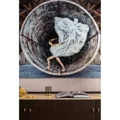 Tableau En Verre Time Traveller 180X120Cm