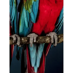 Tableau En Verre Twin Parrot 80X120Cm