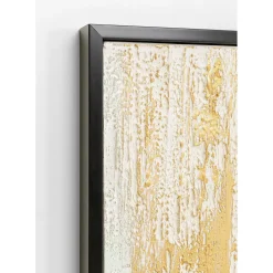 Tableau Encadre Abstract Blanc 80X120Cm