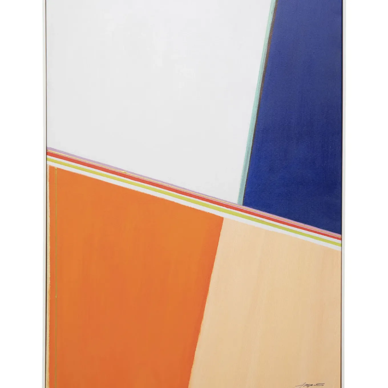 Tableau Encadre Abstract Shapes Multi 73X103Cm