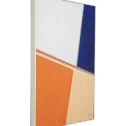 Tableau Encadre Abstract Shapes Multi 73X103Cm