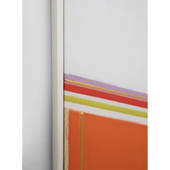 Tableau Encadre Abstract Shapes Multi 73X103Cm