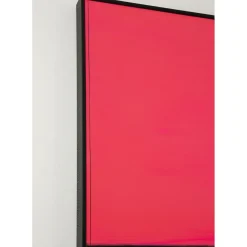 Tableau Encadre Abstract Shapes Fuchsia 73X143Cm