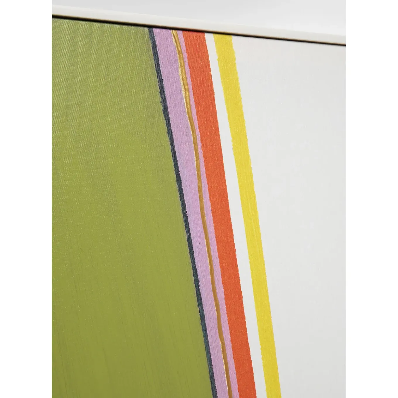 Tableau Encadre Abstract Shapes Khaki 73X103Cm