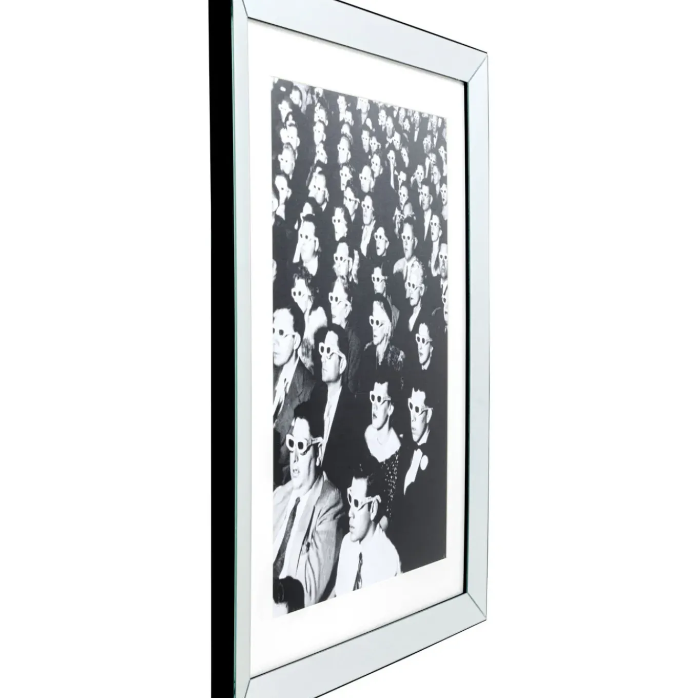 Tableau Encadre Audience 85X105Cm