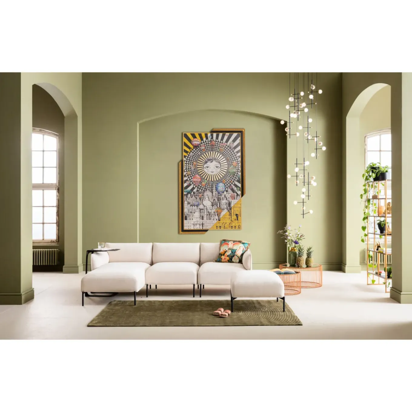 Tableau Encadre Balloons 110X174Cm