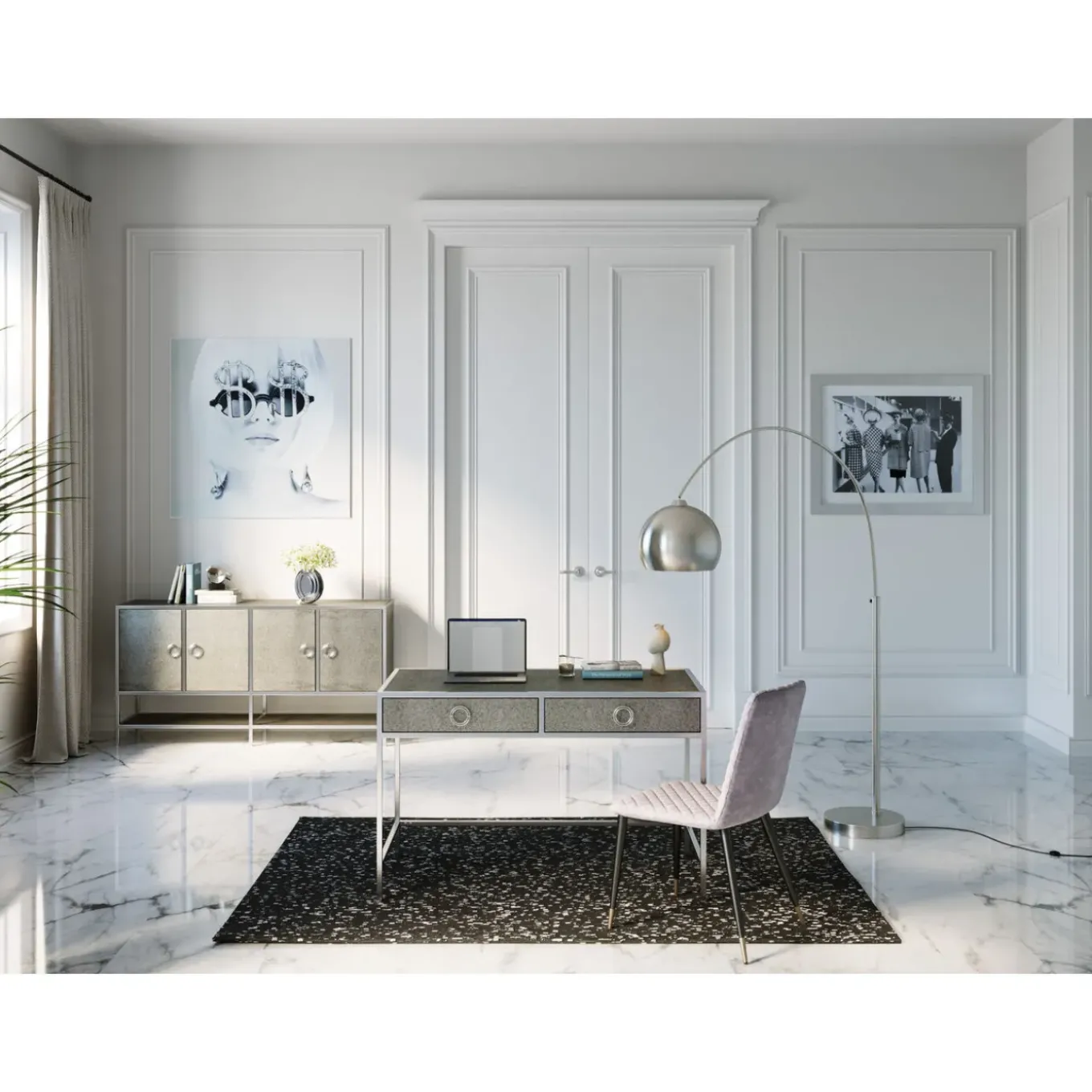 Tableau Encadre Book Club 105X85Cm
