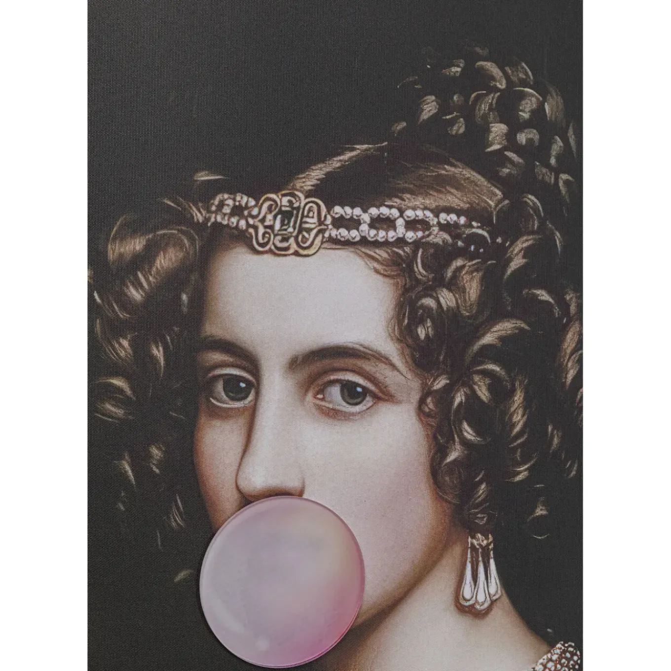 Tableau Encadre Bubble Gum 80X120Cm