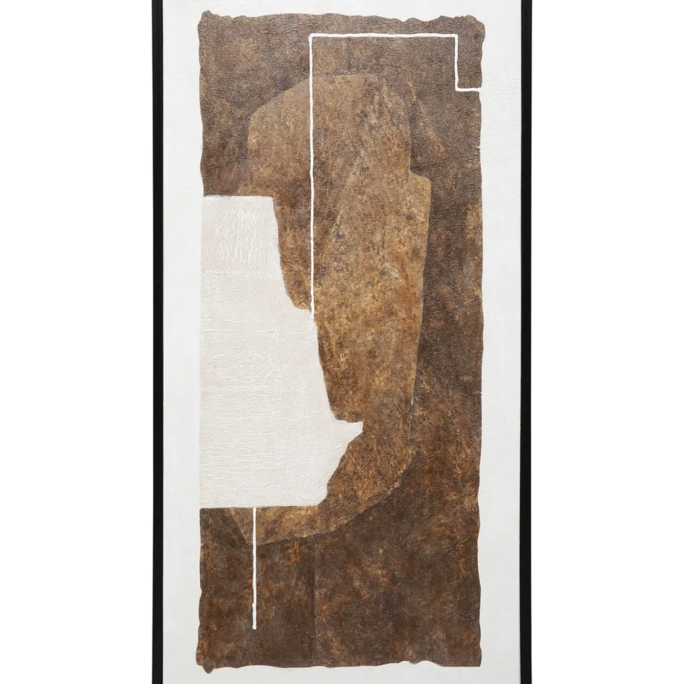 Tableau Encadre Essence Geo 60X120Cm