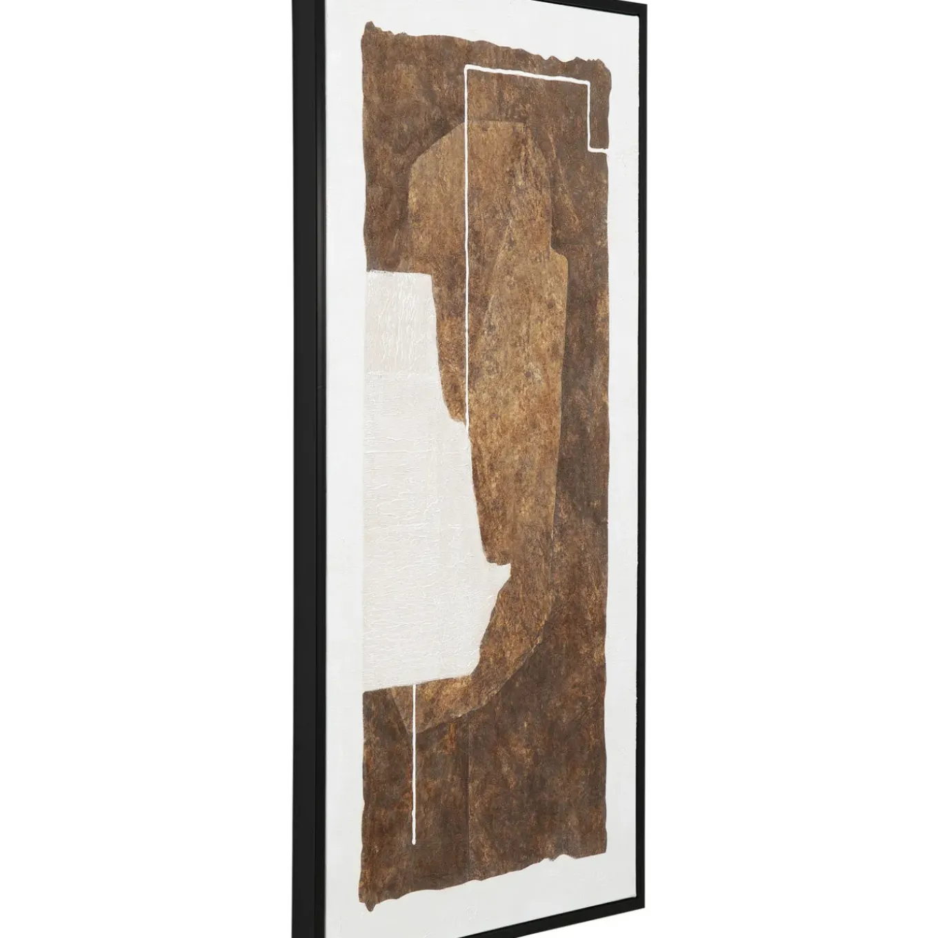 Tableau Encadre Essence Geo 60X120Cm
