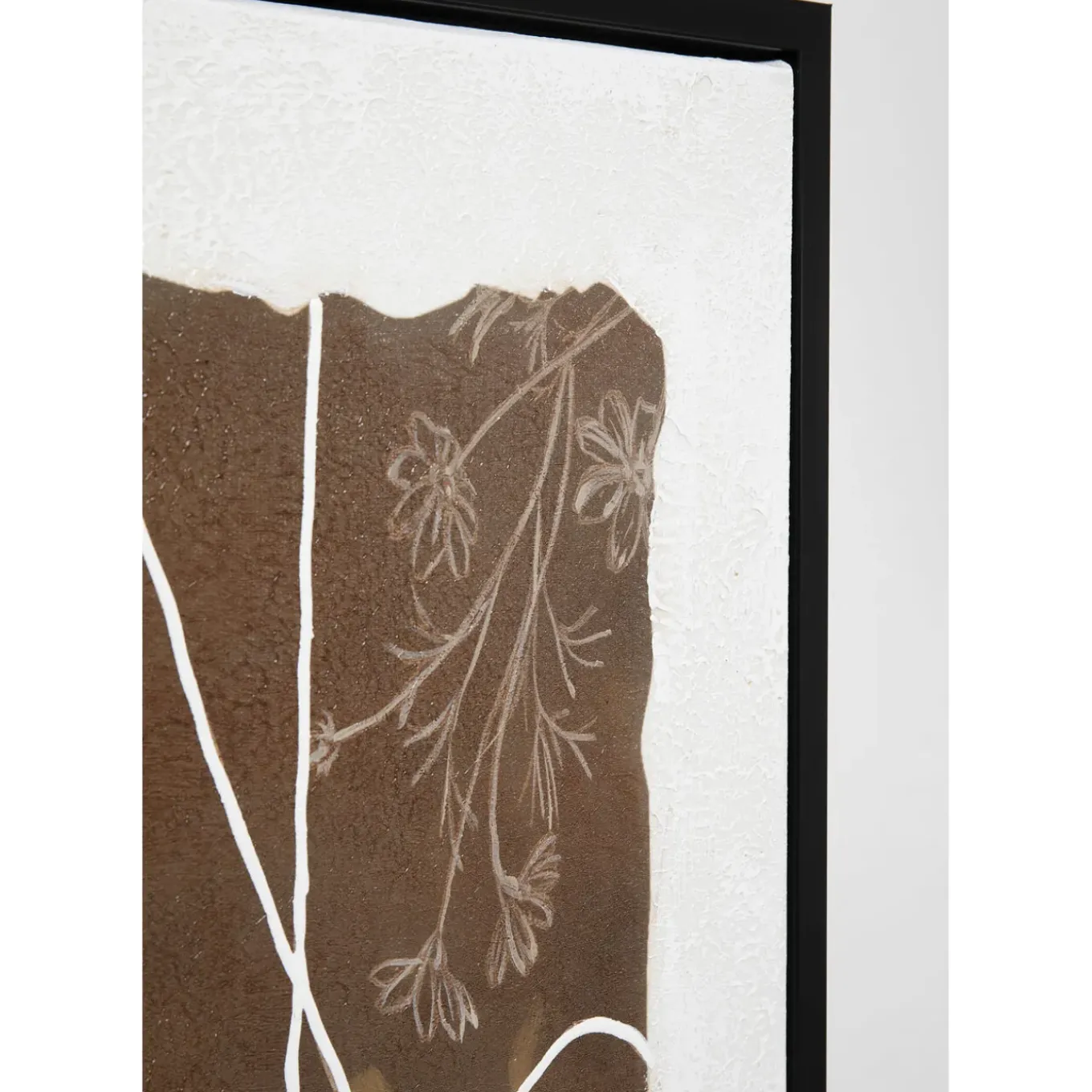 Tableau Encadre Essence Lines 60X120Cm