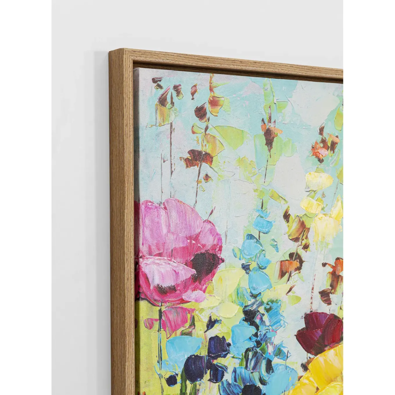 Tableau Encadre Flowery Meadow 100X100Cm