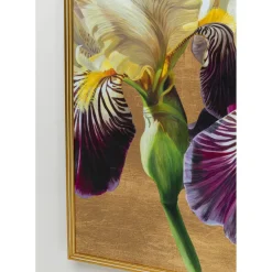 Tableau Encadre Iris 100X150Cm
