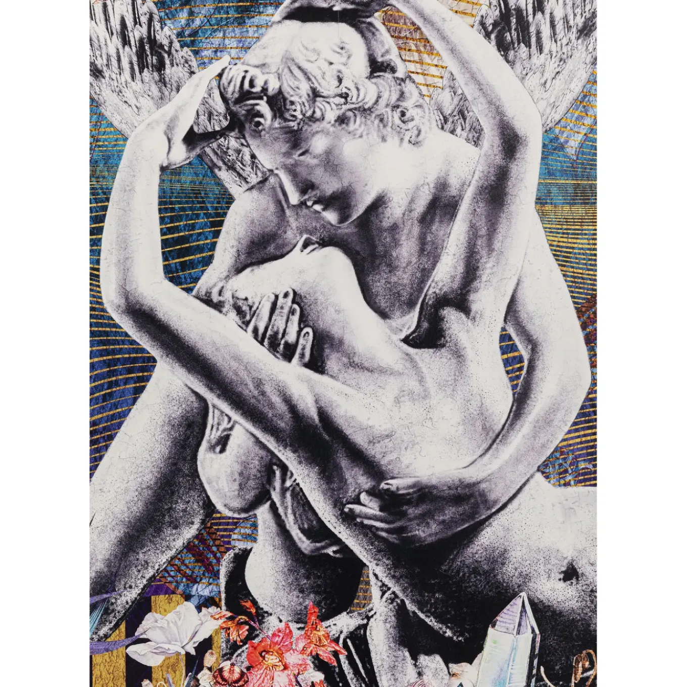 Tableau Encadre Lovers 266X150Cm