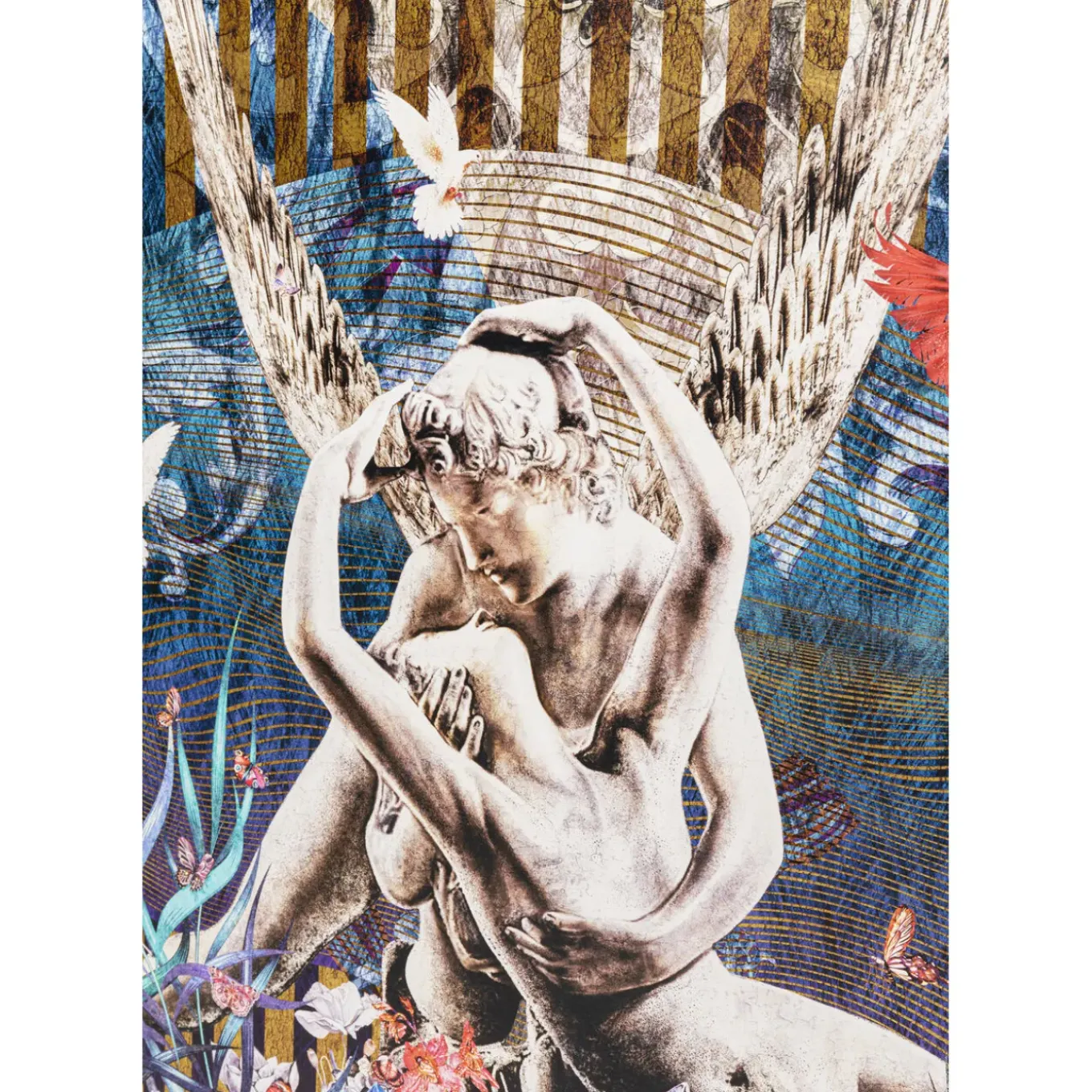 Tableau Encadre Lovers 180X106Cm