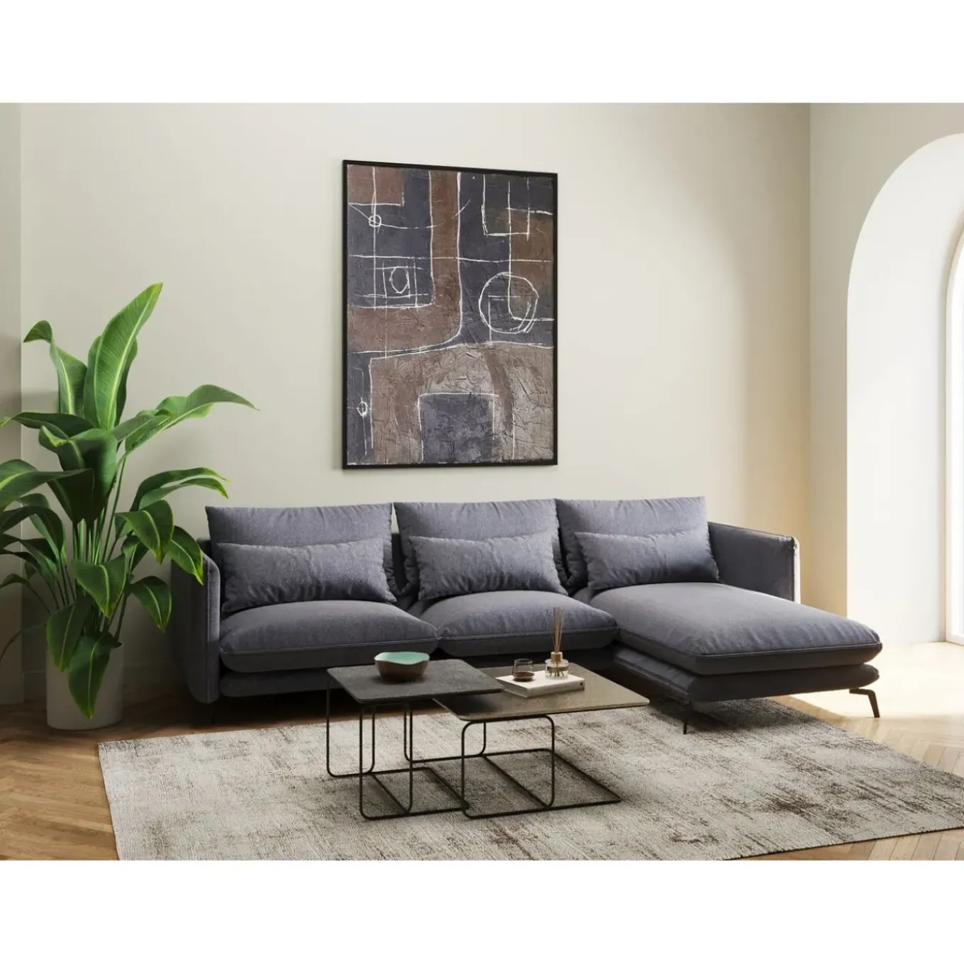 Tableau Encadre Nazcar 120X160Cm