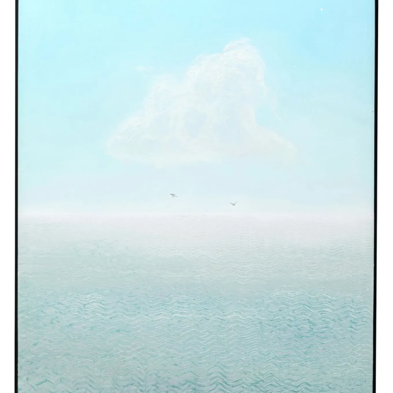 Tableau Encadre Ocean View 100X120Cm