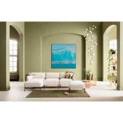 Tableau Encadre Walking Penguins 140X140Cm