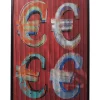 Tableau Frame Art 3D Euro 118X83Cm