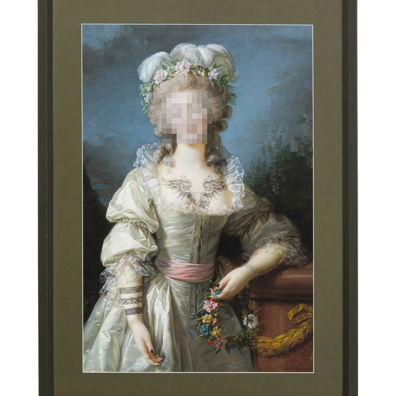 Tableau Frame Incognito Countess 82X112Cm