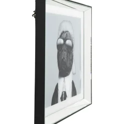 Tableau Frame Mirror Designer Dog 60X60Cm