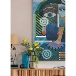 Tableau Geometric Woman 100X150Cm