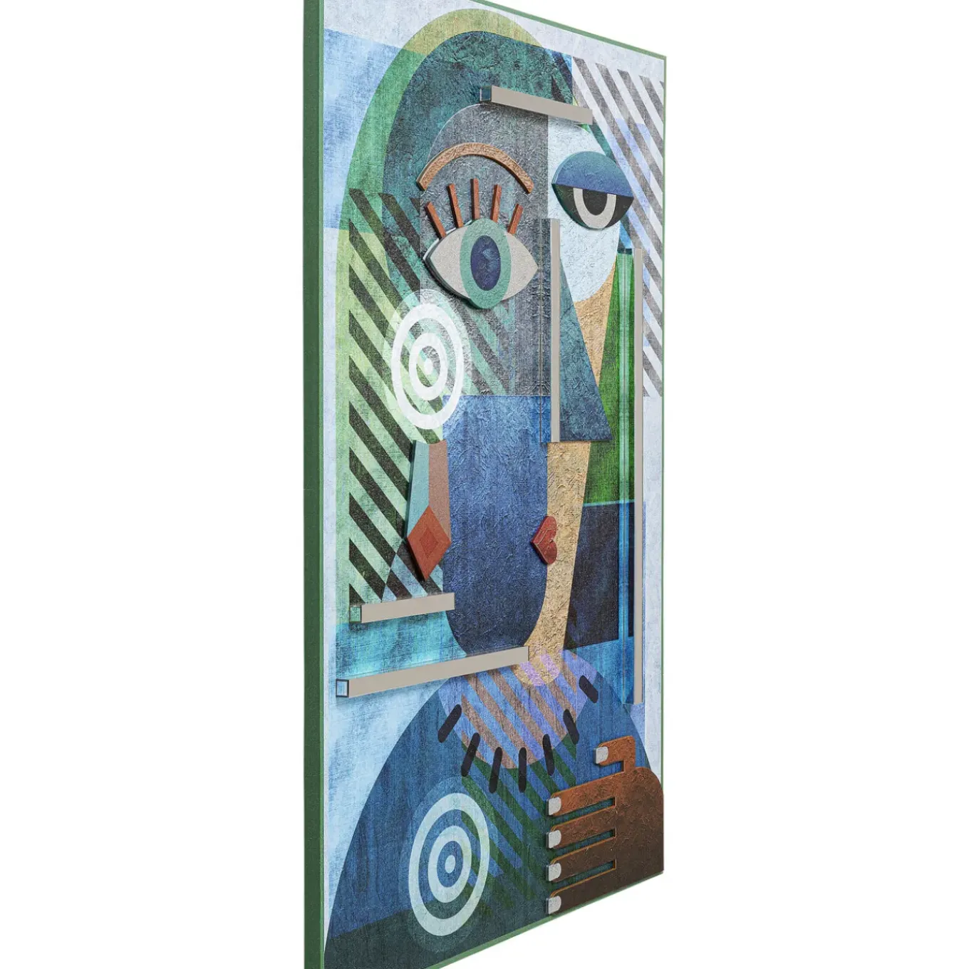 Tableau Geometric Woman 100X150Cm