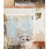 Tableau Sur Toile Art Splash Bleu 90X120Cm