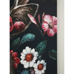 Tableau Sur Toile Deer In Flower 90X140Cm