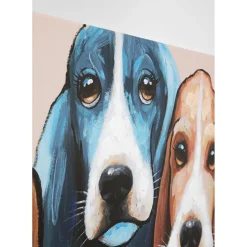 Tableau Sur Toile Doggy Eye S 100X100Cm