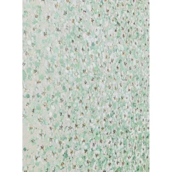 Tableau Sur Toile Flower Boat Beige Vert 120X160Cm
