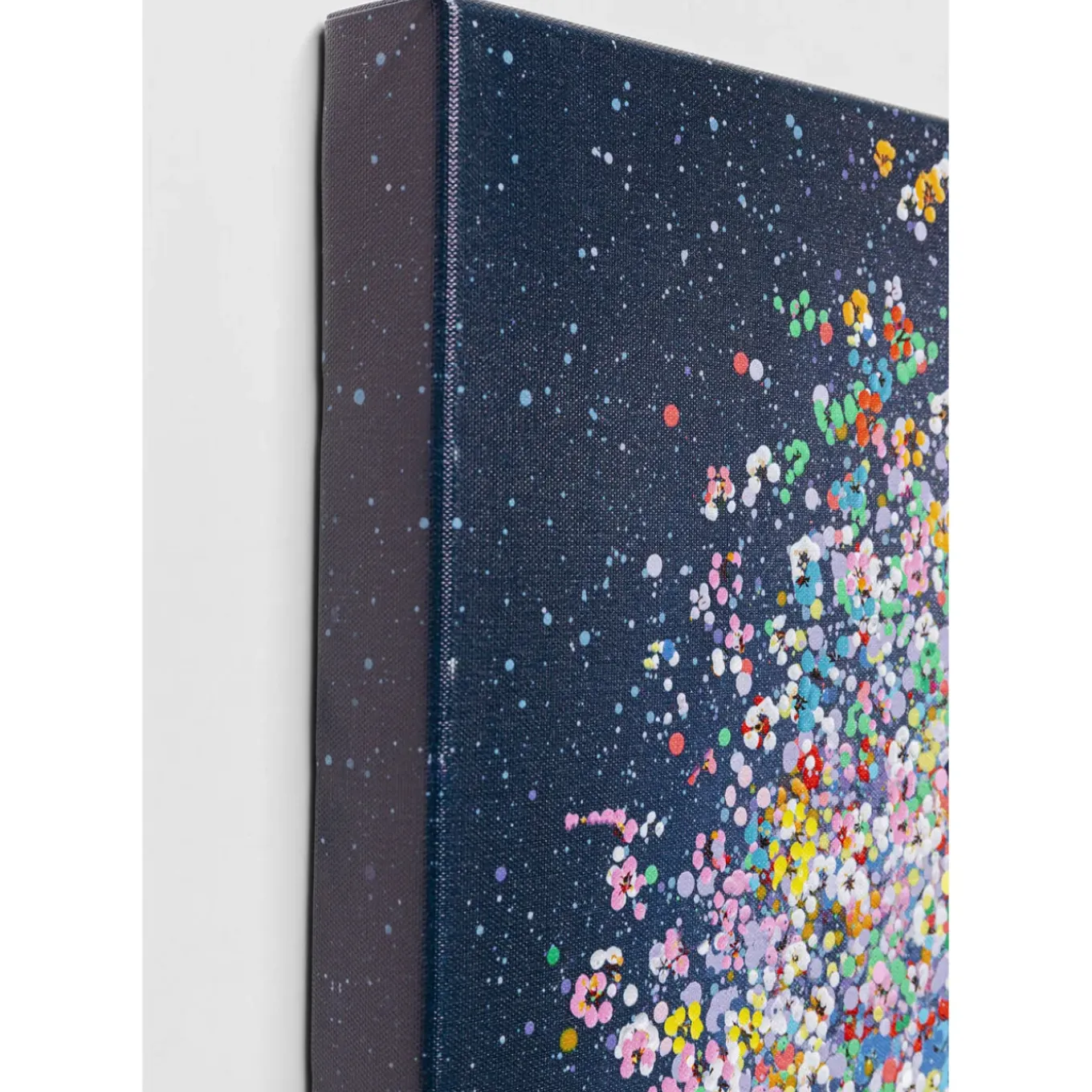 Tableau Sur Toile Flying Elephant At Night 120X160
