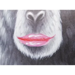 Tableau Touched Carnival Monkey 70X70Cm