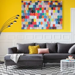 Tableau Touched Colorful Dots 200X140Cm
