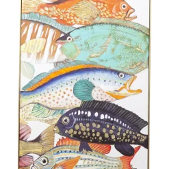Tableau Touched Fish Meeting Two 75X100Cm